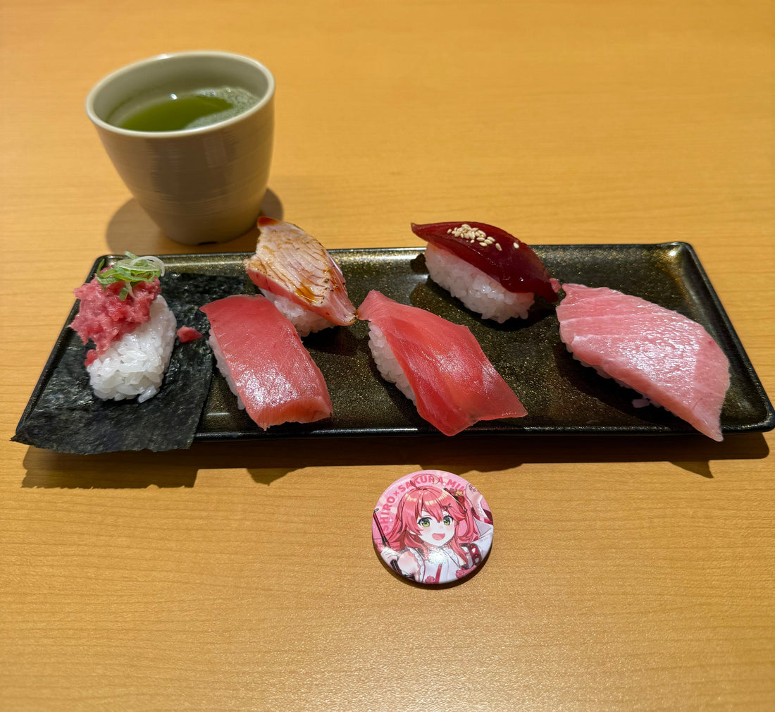 I went to the Sushiro x Sakura Miko collaboration campaign "Nyah Hello~Sushiro~!"