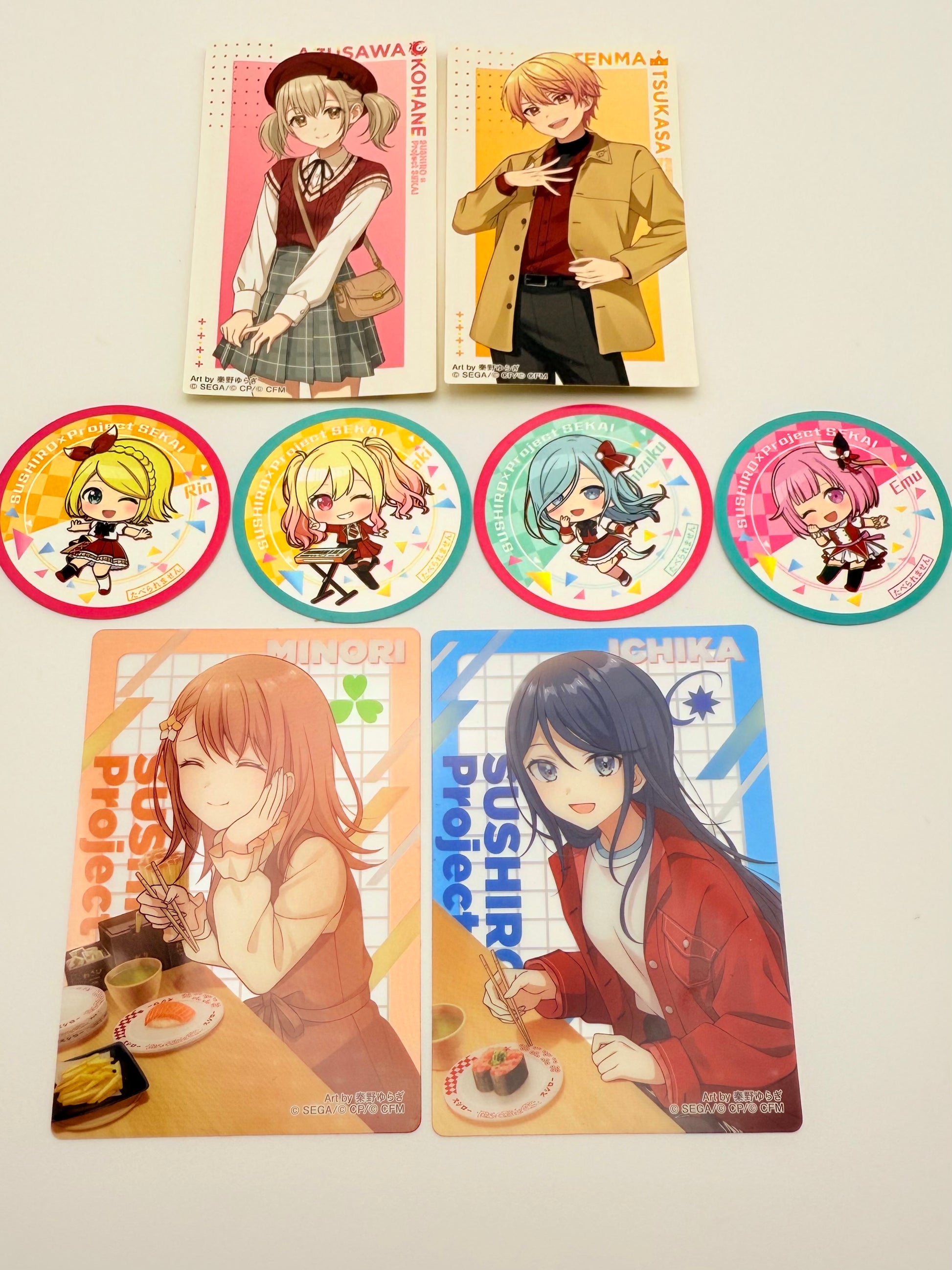 プロジェクトセカイ カラフルステージ！feat.初音ミク×スシローコラボグッズセット
