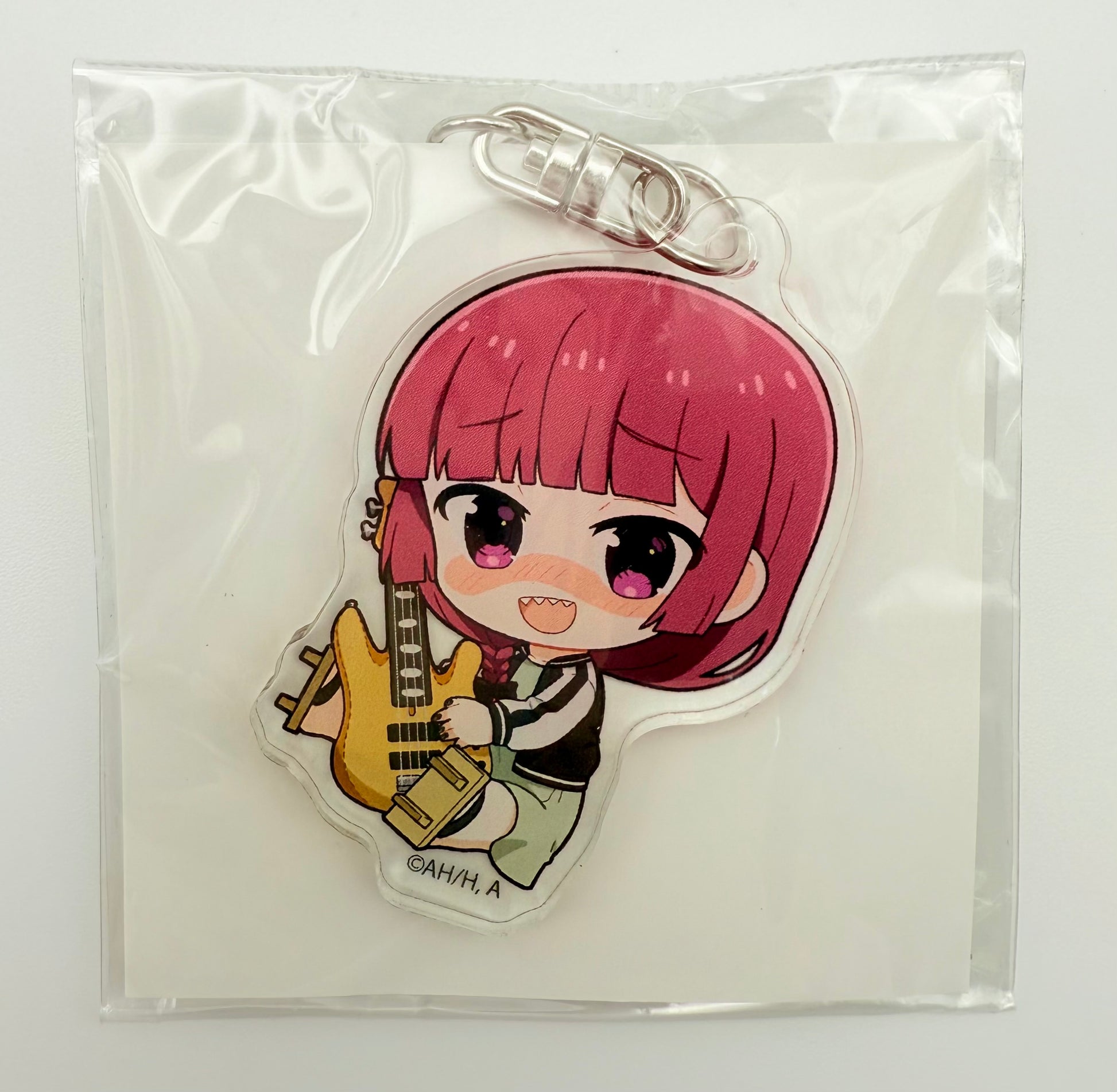 Bocchi the Rock!: Gyugyutto Acrylic Keychain / Kikuri Hiroi Unused Unopened