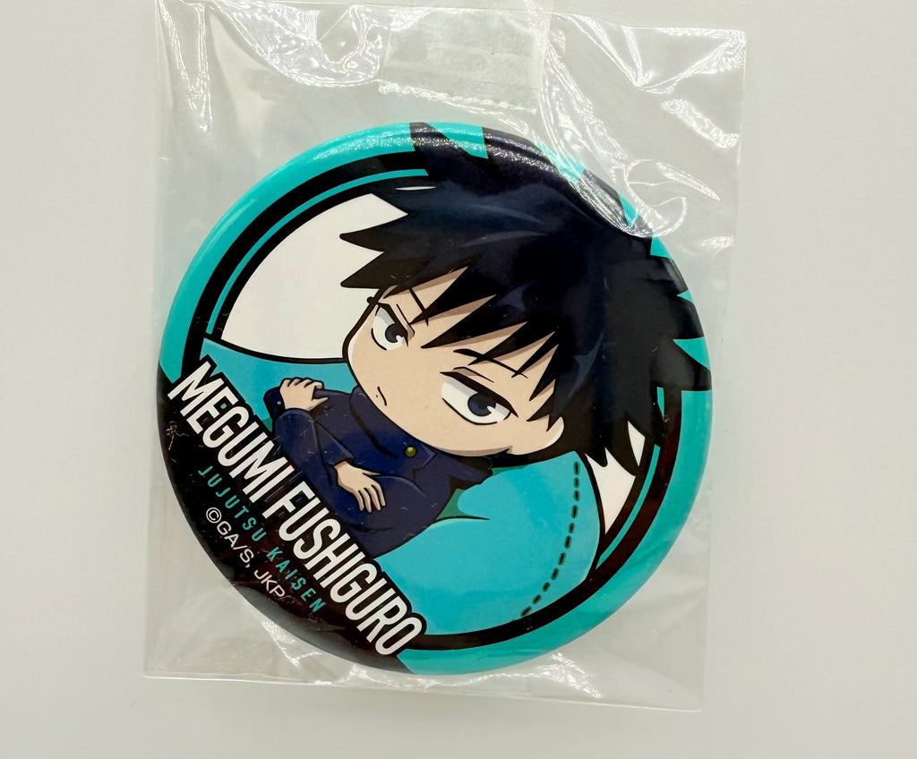 Jujutsu Kaisen Megumi Fushiguro Can Badge (Used, in good condition)