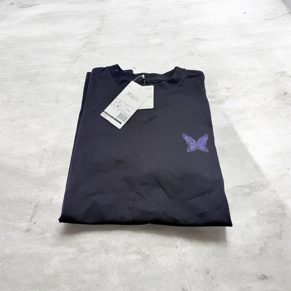 Frieren: Beyond Journey's End Print Short-Sleeve T-Shirt (Workman Exclusive) Navy (Fern)