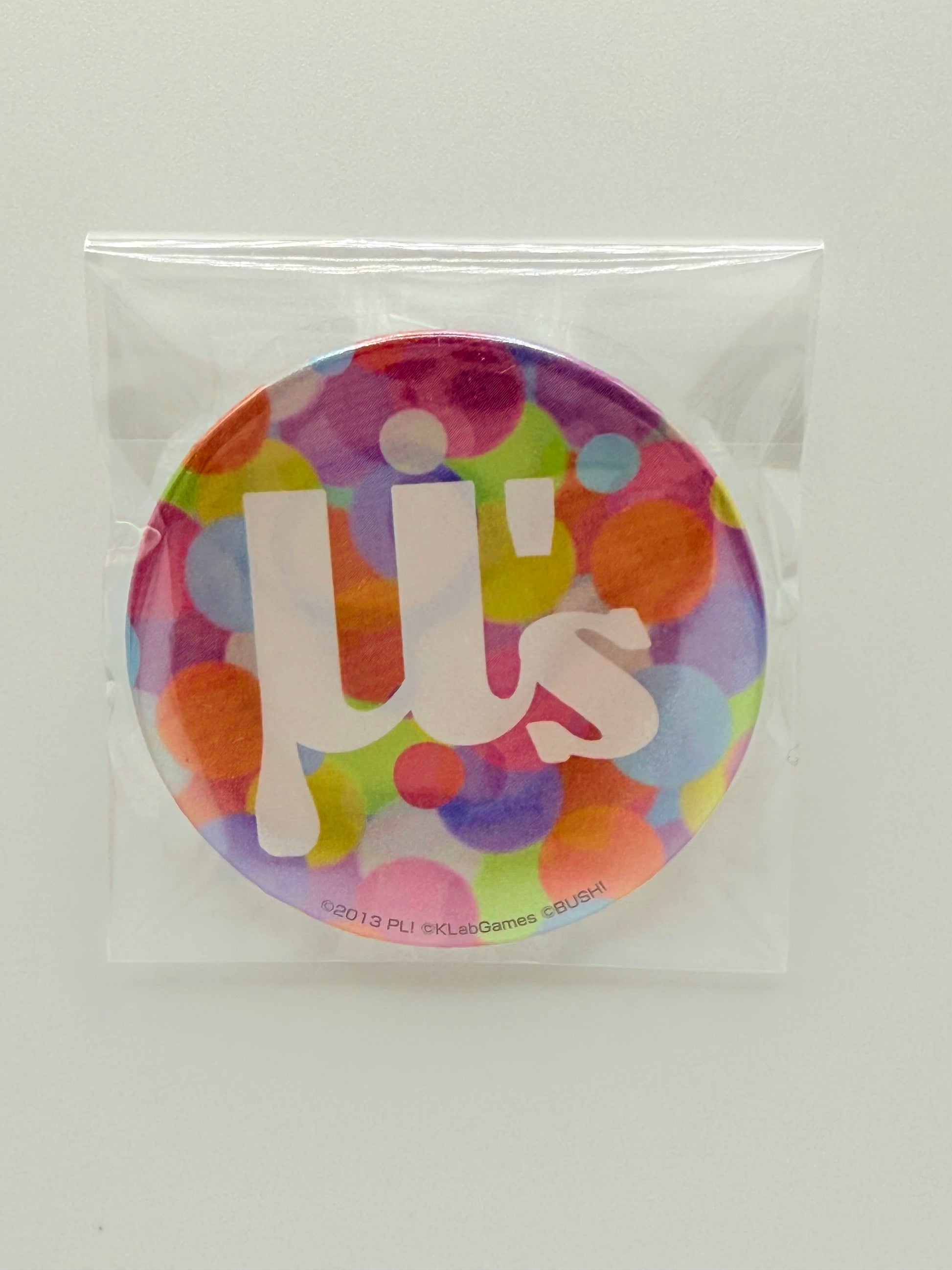 μ's (Muse) Can Badge(Used, Very Good Condition)