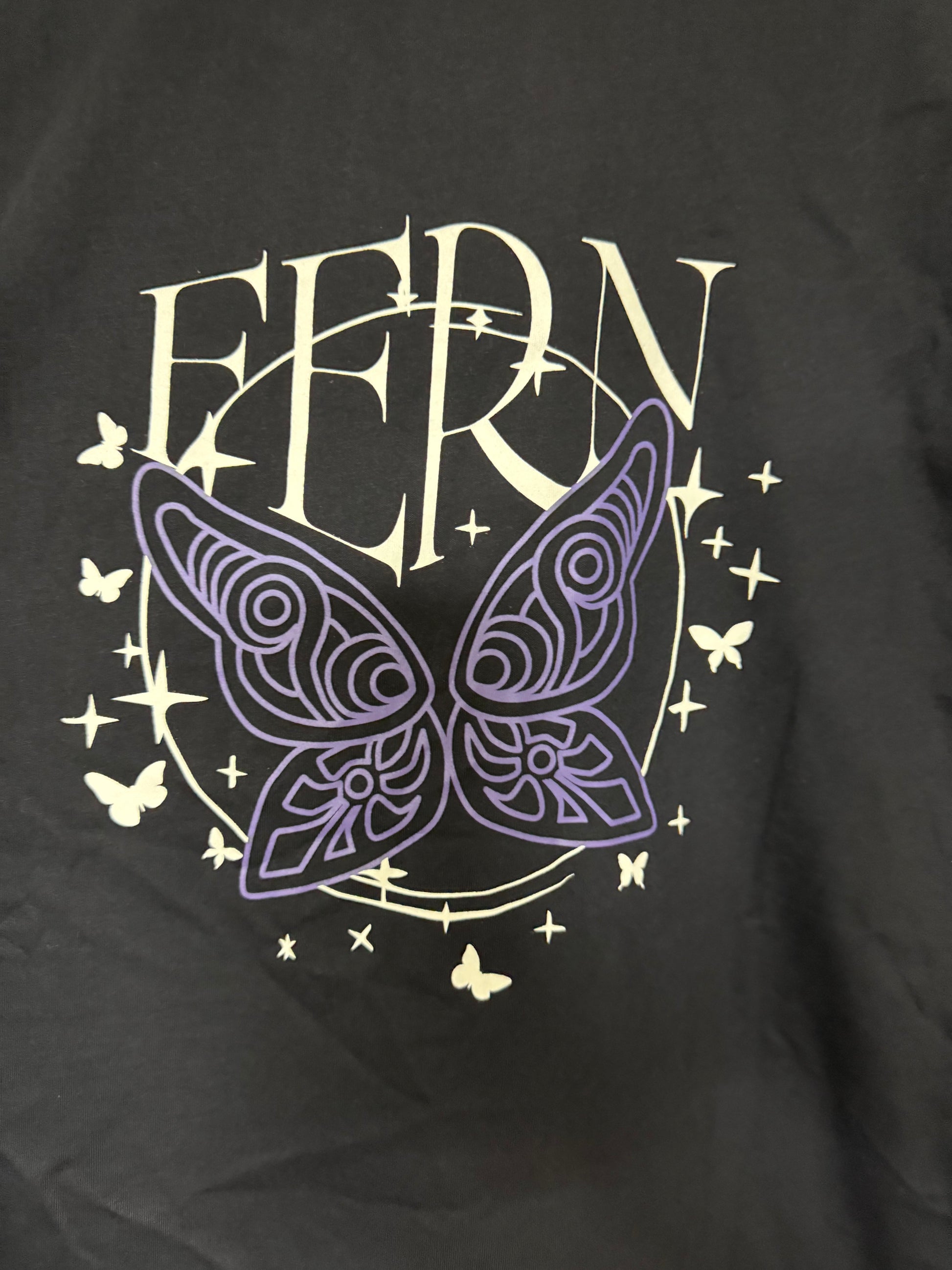 Frieren: Beyond Journey's End Print Short-Sleeve T-Shirt (Workman Exclusive) Navy (Fern)