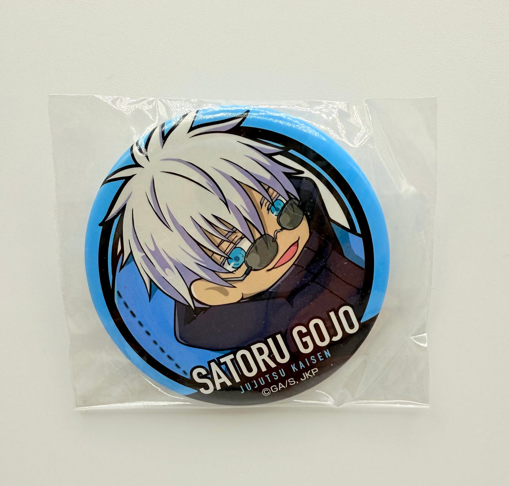 JujutsuKaisen GojoSatoru Can Badge (Used, in good condition)