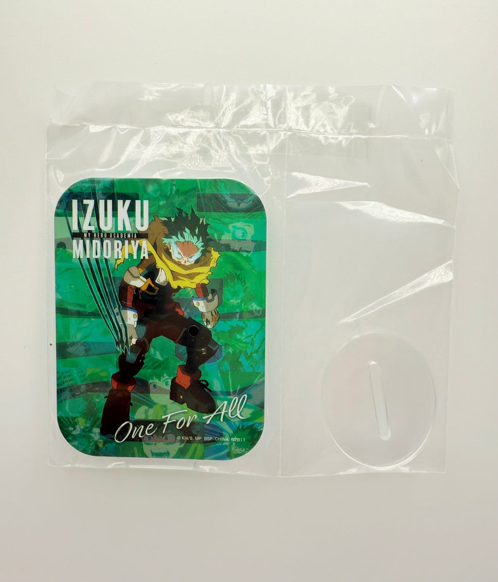 Ichiban Kuji BANDAI NAMCO My Hero Academia Acrylic Stand G Prize Izuku Midoriya(Deku)(Used, Very Good Condition)
