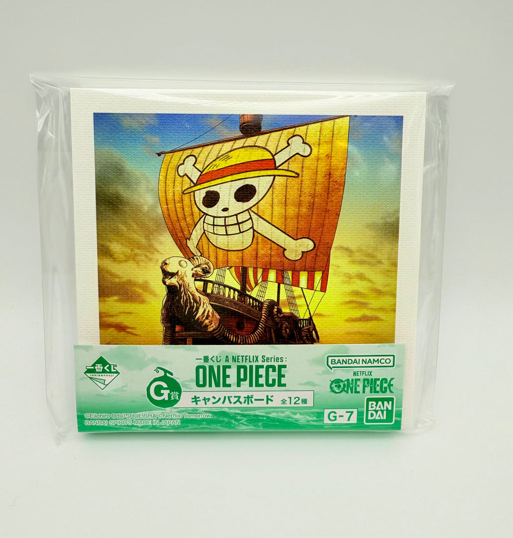 Bandai Ichiban Kuji One Piece Canvas Board Merry