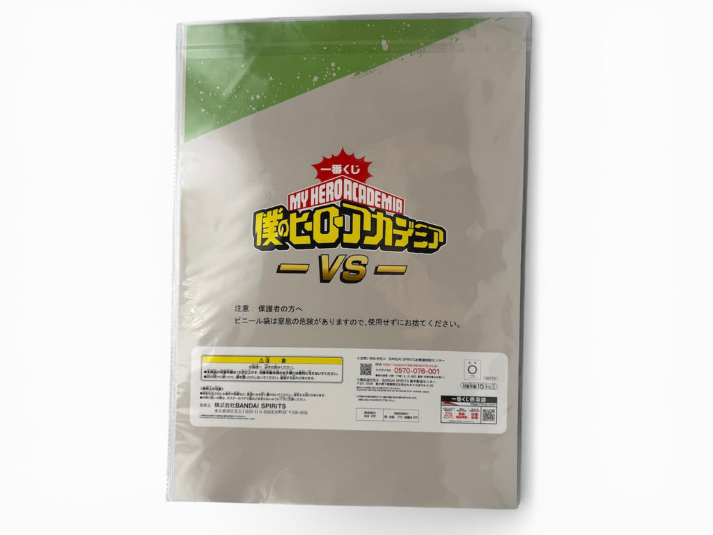 僕のヒーローアカデミア クリアポスター 轟焦凍 バンダイ一番くじ