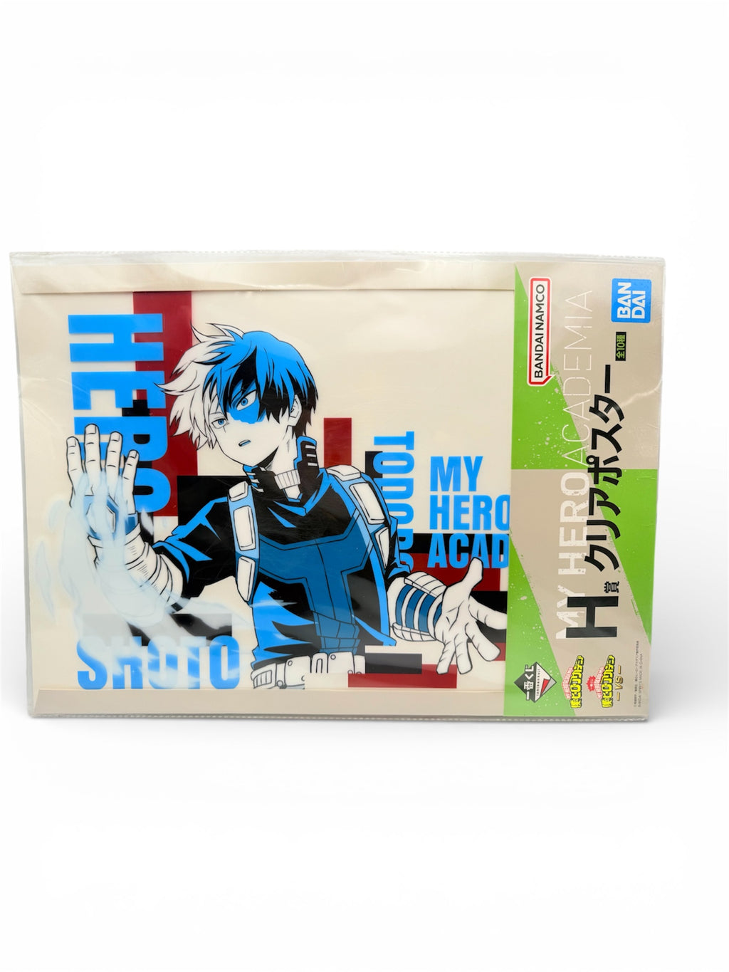 僕のヒーローアカデミア クリアポスター 轟焦凍 バンダイ一番くじ
